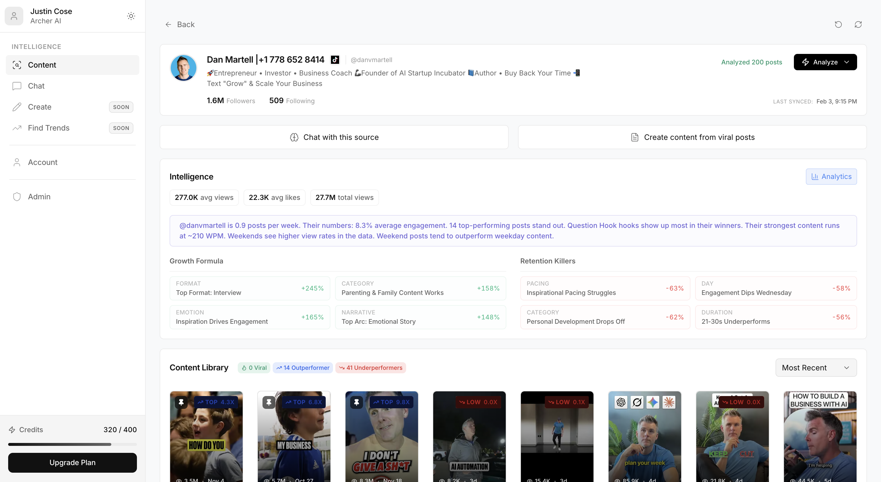 Crator AI product or hero